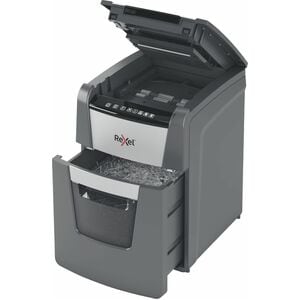 ACCO Optimum AutoFeed+ 90X Paper Shredder - Continuous Shredder - Cross Cut - 99 Per Pass - for shredding Paper - 4 mm x 2