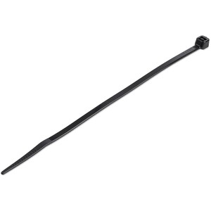 StarTech.com 1000 Pack 6" Cable Ties - Black Medium Nylon/Plastic Zip Ties Adjustable Network Cable Wraps UL TAA - Cable T