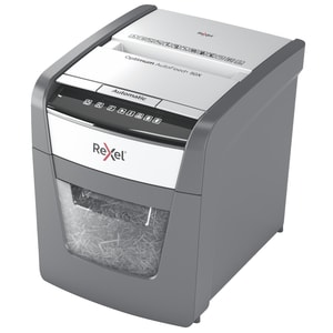 ACCO Optimum AutoFeed+ 50X Paper Shredder - Continuous Shredder - Cross Cut - 6 Per Pass - for shredding Paper - P-4 - 220