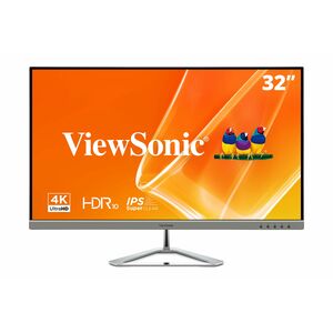 ViewSonic Entertainment VX3276-4K-mhd 32" Class 4K UHD LED Monitor - 16:9 - Silver - 80 cm (31.5") Viewable - Multi-domain