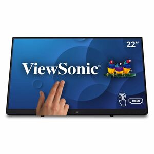 ViewSonic TD2230 22" Class LCD Touchscreen Monitor - 16:9 - 5 ms - 54.6 cm (21.5") Viewable - Multi-touch Screen - 1920 x 