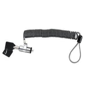 Câble de verrouillage TABLETTE STORE Pour iPad, Tablette, Ordinateur - 2,10 m Câble - Fermeture à clé - Noir - Pour iPad, 