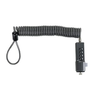 Câble de verrouillage TABLETTE STORE Pour iPad, Tablette, Ordinateur - 2,10 m Câble - 4-chiffres - Fermeture à combinaison