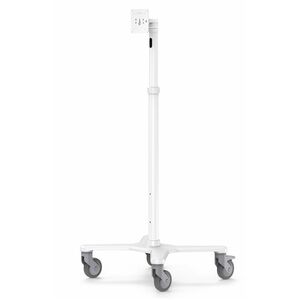Compulocks Medical Rolling Cart Extended - VESA Compatible White - 75x75mm & 100x100 mm VESA Mount Compatibility, Maximum 