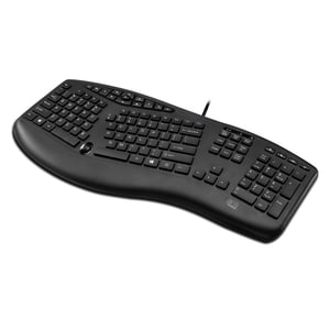 Adesso AKB-160UB Keyboard - Cable Connectivity - USB Interface - Membrane Keyswitch - 104 Key(s) - Home, Back, Forward, Se