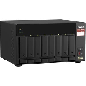 QNAP TS-873A-8G 8 x Total Bays SAN/NAS Storage System - 5 GB Flash Memory Capacity - AMD Ryzen V1500B Quad-core (4 Core) 2