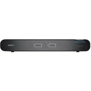 Belkin Secure F1DN202KVM-UNN4 KVM Switchbox - TAA Compliant - 2 Computer(s) - 1 Local User(s) - 3840 x 2160 - 2 x PS/2 Por