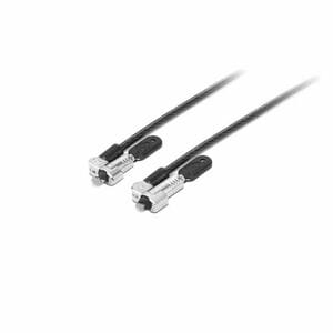 Lenovo NanoSaver Cable Lock For Notebook, Desktop Computer, Tablet, Monitor - 2 m Cable - Patented T-bar/Key Lock - Black 