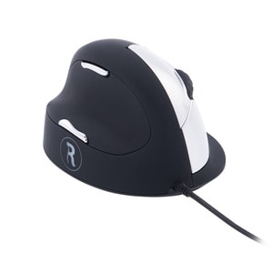 R-Go HE Break ergonomic mouse, vertical mouse with break software, prevents RSI, large (hand length ? 185mm), left handed,