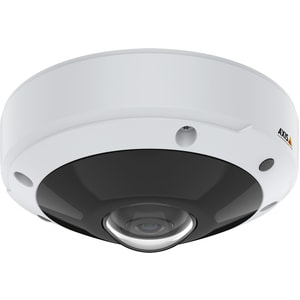 AXIS M3077 6 Megapixel Outdoor HD Network Camera - Colour - Dome - White - 20 m Infrared Night Vision - H.264 (MPEG-4 Part