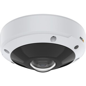 AXIS M3077 6 Megapixel Outdoor HD Network Camera - Colour - Dome - White - 20 m Infrared Night Vision - H.264 (MPEG-4 Part