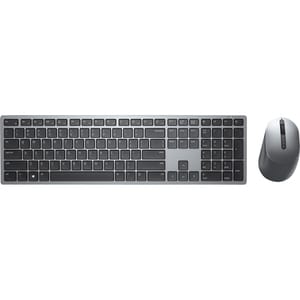 Dell Premier KM7321W Keyboard & Mouse - QWERTY - English (UK) - USB Wireless Bluetooth/RF - Keyboard/Keypad Color: Titan G