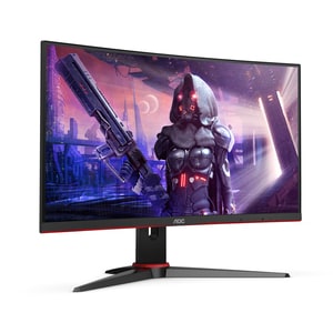 AOC C24G2AE 24" Class Full HD Ecrã curvo Monitor LCD para gaming - 16:9 - 59,9 cm (23,6") Viewable - Alinhamento vertical 