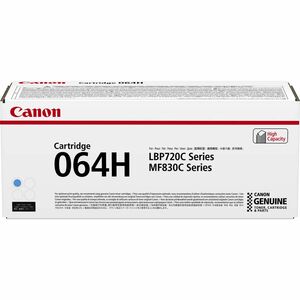 Canon 064H Hoch (XL) Kapazität Laserdruck Tonerkartusche - Cyan - Original - Einzelpackung - 1 Stück