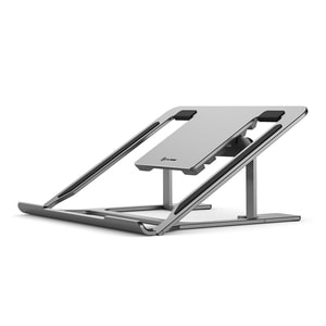 Metro Adjustable & Portable Folding Notebook Stand - Space Grey