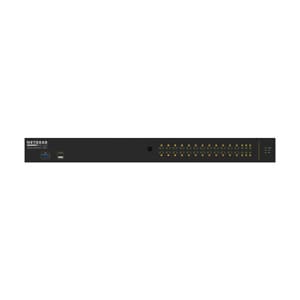 Netgear M4250-26G4F-PoE+ AV Line Managed Switch - 24 Ports - Manageable - 3 Layer Supported - Modular - 4 SFP Slots - 35.8