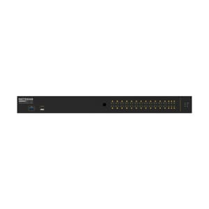 Netgear M4250-26G4F-PoE++ AV Line Managed Switch - 24 Ports - Manageable - 3 Layer Supported - Modular - 4 SFP Slots - 48.
