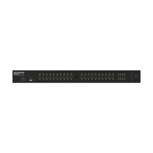 Netgear M4250-40G8F-PoE+ AV Line Managed Switch - 40 Ports - Manageable - 3 Layer Supported - Modular - 8 SFP Slots - 59.5
