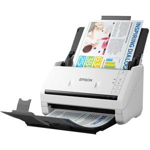 Epson WorkForce DS-530II Sheetfed Scanner - 600 dpi Optical - 30-bit Color - 30-bit Grayscale - 35 ppm (Mono) - 35 ppm (Co