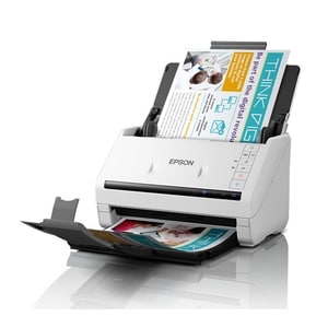 Epson WorkForce DS-570WII Sheetfed Scanner - 600 dpi Optical - 30-bit Color - 30-bit Grayscale - 35 ppm (Mono) - 35 ppm (C