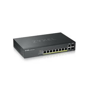 ZYXEL GS2220 GS2220-10HP 8 Ports Manageable Ethernet Switch - Gigabit Ethernet - 10/100/1000Base-T, 1000Base-X - 4 Layer S