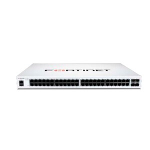 Fortinet FortiSwitch 100 FS-148F-POE Ethernet Switch - 48 Ports - Manageable - Gigabit Ethernet, 10 Gigabit Ethernet - 10/