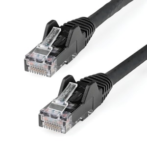 StarTech.com N6LPATCH3MBK. Kabellänge: 3 m, Kabelstandard: Cat6, Kabelschirmung: U/UTP (UTP), Anschluss 1: RJ-45, Anschlus