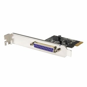 StarTech.com Parallel Adapter - Half-height/Low-profile Plug-in Card - 1 - PCI Express 2.0 x1 - PC, Linux - 1 x Number of 