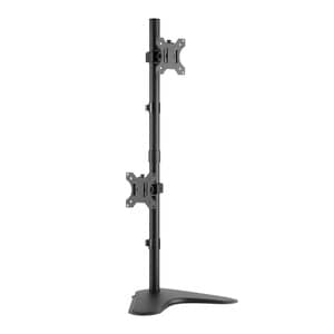 V7 DS1FSDS Monitor Stand - 25.4 cm (10") to 68.6 cm (27") Screen Support - 15.80 kg Load Capacity - 90.4 cm Height x 27.9 