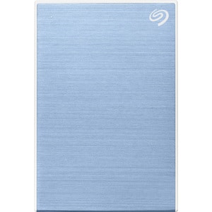 Seagate One Touch STKZ4000402 4 TB Portable Hard Drive - External - Light Blue - Notebook Device Supported - USB 3.0 - 3 Y
