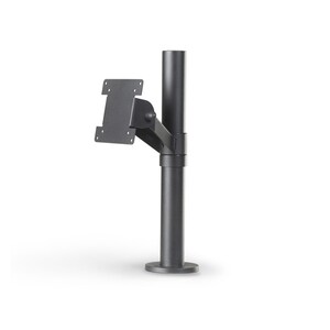 Montant SpacePole Classic SPV1101 pour Ecran, Ecran LCD - Noir - Réglable en hauteur - 75 x 100 - Acier - 1