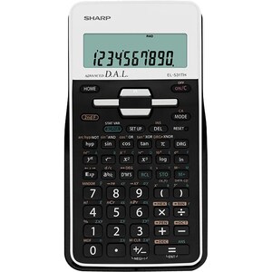Sharp EL531TH Scientific Calculator - 273 Functions - LCD Display - 2 Line(s) - 12 Digits - LCD - Battery Powered - 1 x AA