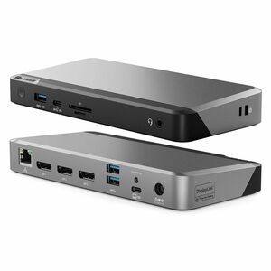 ALOGIC Universal Triple 4K Docking Station with 100W Power Delivery - PRIME DX3 Dock