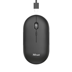 RATON INALAMBRICO RECARGABLE ULTRAFINO NEGRO