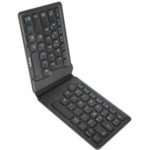Clavier Targus AKF003FR - Sans fil Connectivité - Français - AZERTY Disposition - Noir - Bluetooth - 5,1 - 2,40 GHz - iOS,