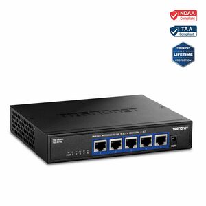 TRENDnet TEG-S750 5 Ports Ethernet Switch - 10 Gigabit Ethernet - 10GBase-T - TAA Compliant - 2 Layer Supported - 11.90 W 