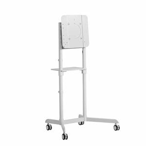 AD-TVC-70R-W executive cart for collaboration - displays to 70" and 70kg (154lb) - 90deg¸ rotation with display attached -