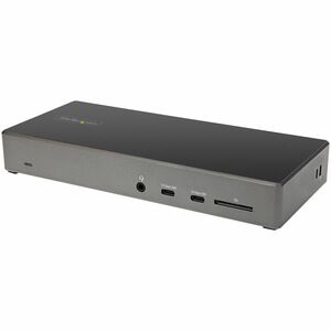 StarTech.com USB 3.1 Type C Docking Station for Notebook, Monitor, Workstation - 100 W Power Supply - 3 Displays Supported