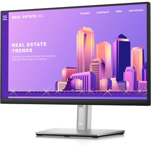 21.5IN P2222H 16:9 IPS 1920X1080 60HZ 8MS 250CD/M2 HEIGHT-ADJUSTABLE TILT SWIVEL PIVOT VESA MOUNT100X100 HDMI DP VGA USB 3