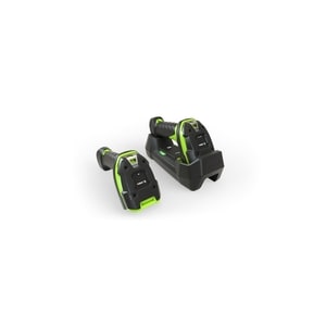 Zebra LI3678-ER Handheld Barcode Scanner - Wireless Connectivity - Industrial Green - 1D - Extended Range - Imager - Bluet