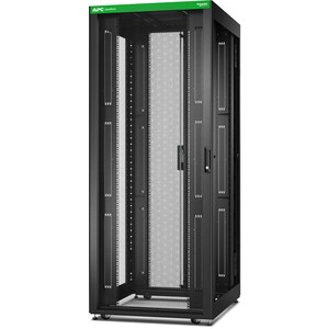 APC by Schneider Electric Easy Rack 42U Floor Standing Enclosed Cabinet Rack Cabinet for Server - 482.60 mm Rack Width x 8