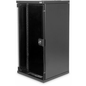 Digitus Wandgehäuse 254 mm (10") - 312x300 mm (BxT). Typ: Wandmontiertes Regal, Rack-Kapazität: 12U, Höchstgewichtskapazit