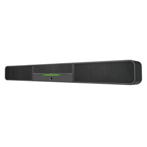 Crestron UC-SB1-CAM Sound Bar Speaker - 20 W RMS - Black - Wall Mountable, Surface-mountable - Freestanding - 80 Hz to 20 