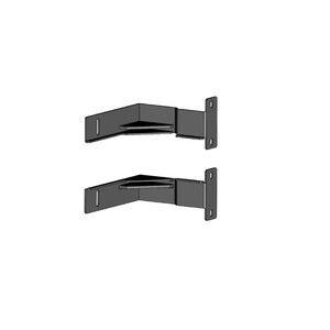 APC by Schneider Electric Mounting Bracket - Black - 2
