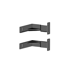 APC by Schneider Electric Mounting Bracket - Black - 2