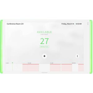 Crestron TSS-1070-W-S-LB KIT Room Scheduling Touch Screen - Plastic, Glass