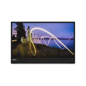 THINKVISION M15 15.6INCH MOBILE MONITOR IPS FHD (16:9) TILT 2XUSB-C INPUT USB TYPE C ONLY (POWER ADAPTER IS NOT PROVIDED) 3YR