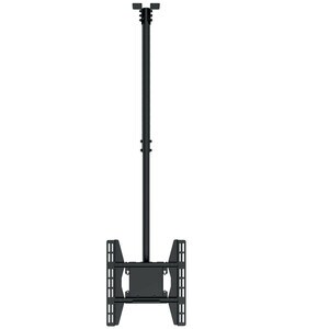 HAGOR PLD Medium Single Wandhalterung für Display - Schwarz - Höhenverstellbar - 1 Unterstützte(r) Display(s)Bildschirmgrö
