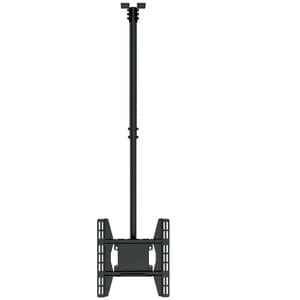 HAGOR PLD Medium Single Wandhalterung für Display - Schwarz - Höhenverstellbar - 1 Unterstützte(r) Display(s)Bildschirmgrö