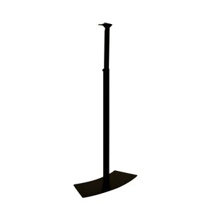 Support pour système de vidéoconférence Réglable en hauteur Erard Pro FARGO - 140 cm - Autoportant - Acier - Époxy Noir